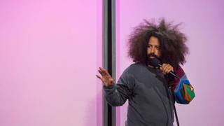 Reggie Watts is typically weird and wonderful in the deceptively chaotic <i>Spatial</i>